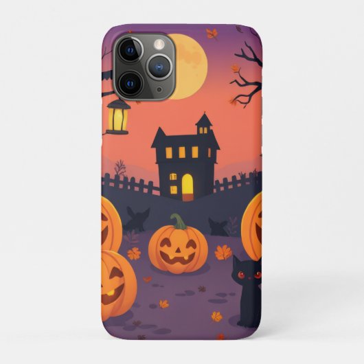 iPhone et coque ipad Halloween - Citrouilles et sp (Dos)