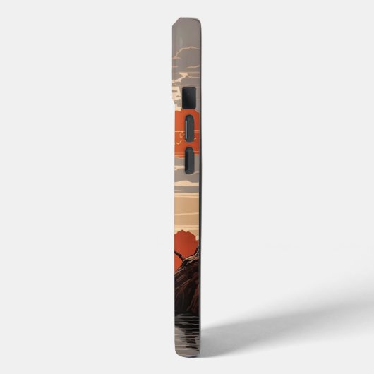 Iphone femme africaine / coque ipad (Verso / Gauche)