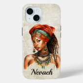 Iphone femme africaine / coque ipad (Verso)
