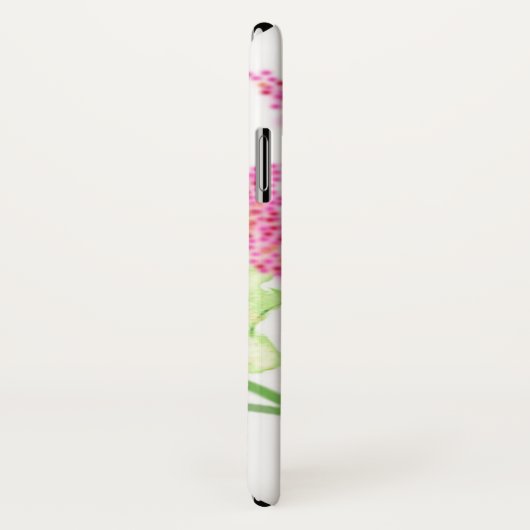 iPhone Fleur sauvage rose et vert / coque ipad (Dos/Droite)