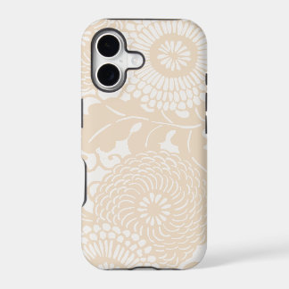 iPhone floral abstrait de motif de cru 5