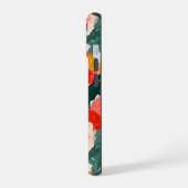 Iphone floral esthétique 15 Tough Coque (Côté gauche)