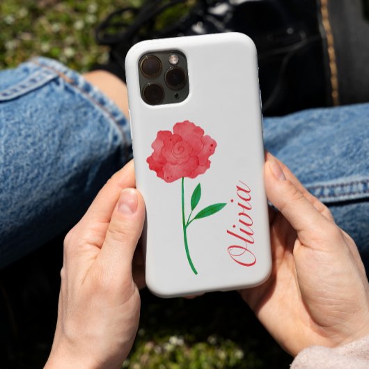 Iphone Flower Coque personnalisé