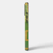 iPhone Géométrique Jaune Vert / coque ipad (Verso / Gauche)