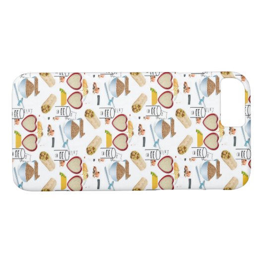 IPhone Gevallen Rijst en Bonen Case-Mate iPhone Case (Achterkant (Horizontaal))