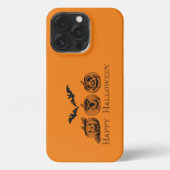 iPhone herfst/Halloween/pumpkin-draagtas Hoesje (Achterkant)