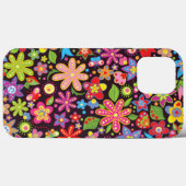 iPhone Hippie Fleur | 60s Hippie coque iphone-Mate (Verso (horizontal))