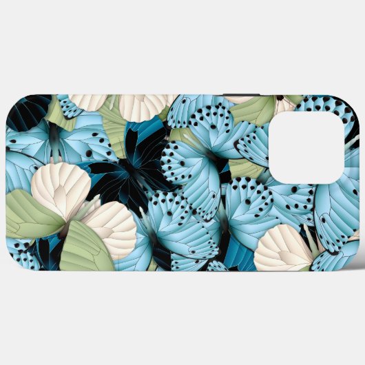 iPhone Hive papillon | coque iphone-Mate de papill (Verso (horizontal))