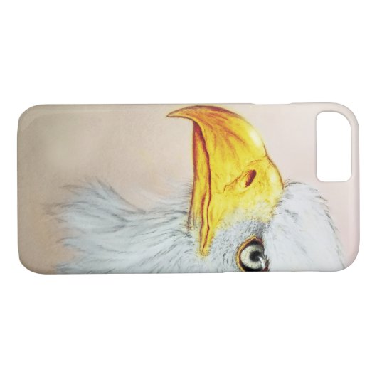 iPhone  hoesje - Eagle (Achterkant (Horizontaal))