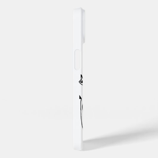 iPhone-hoesje (handgetekende katten) Case-Mate iPhone Case (Achterkant / Rechts)