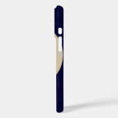 iPhone hoesje, honkbal, blauw, gepersonaliseerde n Case-Mate iPhone Case (Achterkant / Links)