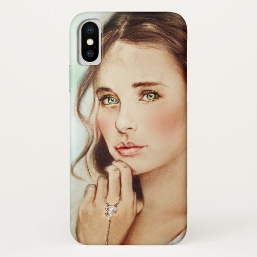 iPhone  hoesje - Lagervrouw (Achterkant)