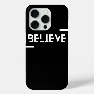 iPhone hoesje met Believe design