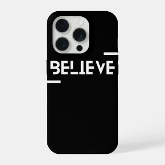iPhone hoesje met Believe design iPhone 15 Pro Hoesje
