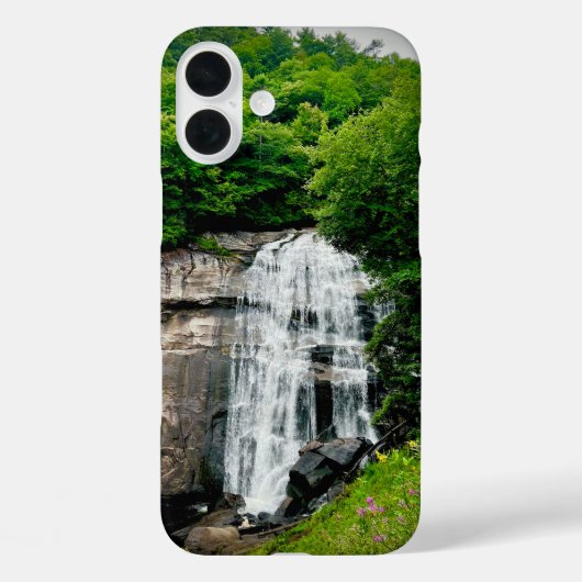 iPhone hoesje met watervalmotief (Achterkant)