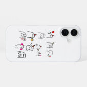 Iphone hoesje omhulsel. iPhone 16 hoesje (Achterkant horizontaal)
