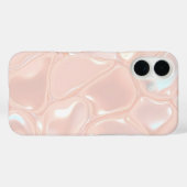 iPhone hoesje pastel slijm ontwerp (Achterkant (horizontaal))