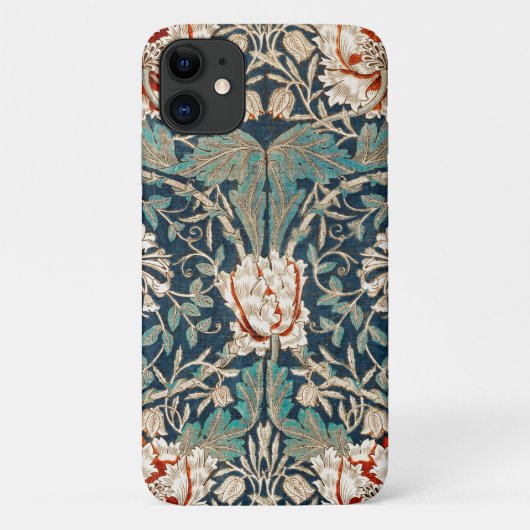 IPHONE HOESJE : WILLIAM MORRIS : HOEYSUCKLE (Achterkant)