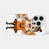 iPhone hoesjes halloween kostuum Hoesje (Achterkant horizontaal)