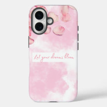 iPhone hoesjes "Laat je dromen bloeien"