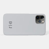IPhone Hoesjes Lichtgrijs (Achterkant (horizontaal))