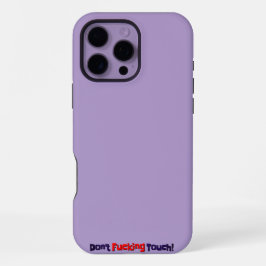 iPhone hoesjes niet aanraken iPhone 16 Pro Max Hoesje