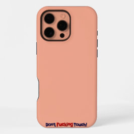 iPhone hoesjes niet aanraken! iPhone 16 Pro Max Hoesje