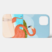iPhone hoesontwerp Roze flamingo, Aruba Case-Mate iPhone Case (Achterkant (horizontaal))