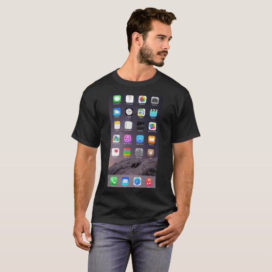 iPhone Homescreen Classic T-Shirt (Devant entier)