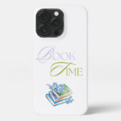 iPhone-Hülle für Buchliebhaberinnen – "Book Time" iPhone Hoesje (Achterkant)