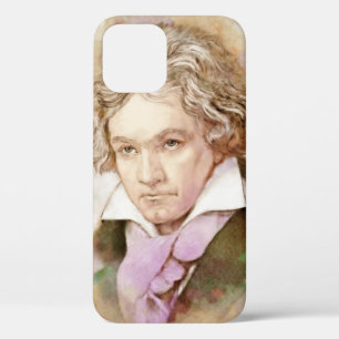 Iphone Hülle mit Portrait von Ludwig van Beethoven 12 Hoesje