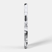 IPHONE INITIAL 12 COQUE Hookah-Fumer la chenille (Côté droit)