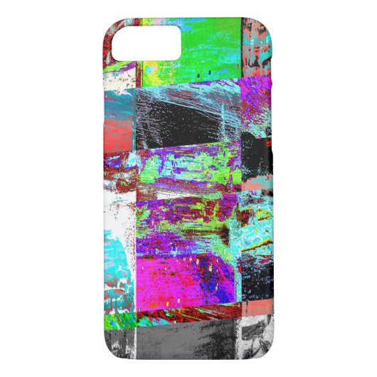 iPhone / iPad Case – Abstract Grid (Achterkant)