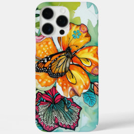 iPhone / iPad case bloemenhoesje waterverf