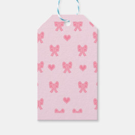 iPhone / iPad case Cute Pink Bows and Hearts Coque Cadeaulabel