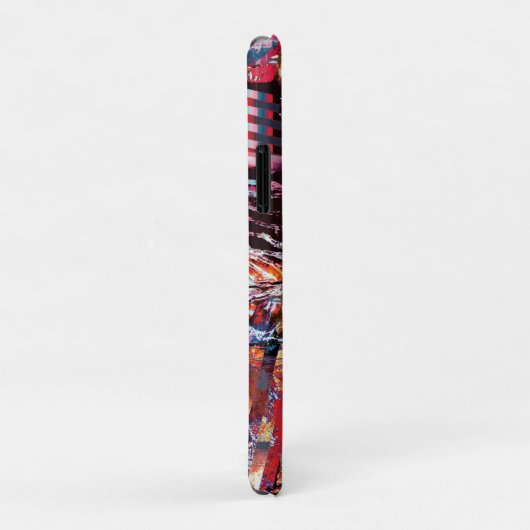 iPhone / iPad Case – Fragmented Pulse (Achterkant/rechts)