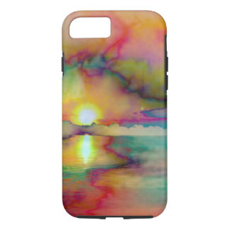 iPhone / iPad case/Waterverf-Sunset iPhone 8/7 Hoesje