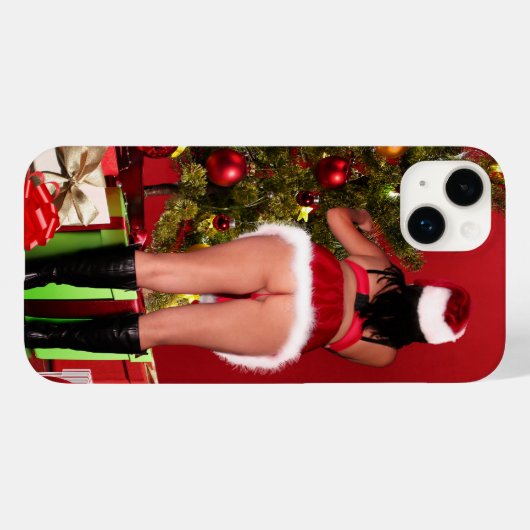 iPhone/iPad-draagtas/kerstdame Case-Mate iPhone Case (Achterkant (horizontaal))