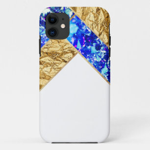 iPhone/iPad-draagtas met reserveglitter Silver iPhone 11 Hoesje
