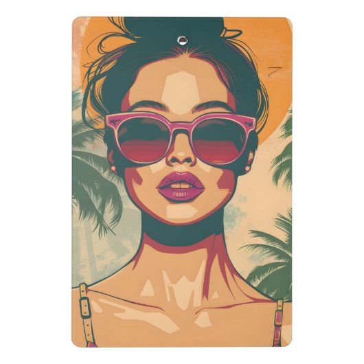 iPhone/iPad-draagtas Mini Klembord (Achterkant)