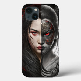 iPhone/iPad Femme samurai iPhone 13 Hoesje