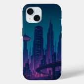 iPhone / iPad-hoesje Cyber City Glow Case-Mate iPhone Case (Achterkant)