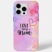 iPhone / iPad hoesje Love mom (Achterkant)