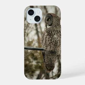 iPhone/iPad hoesje met Schattige uilenontwerp iPhone 15 Hoesje