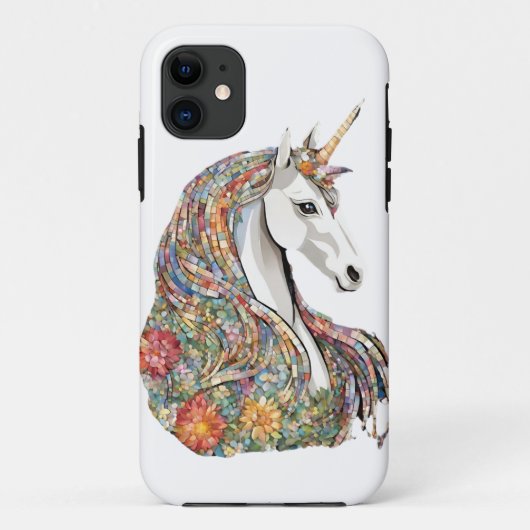 iPhone / iPad hoesje Unicirn Mythical Horse (Achterkant)