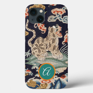 iPhone/iPad KLANT INITIAAL JAPANESE TIGER iPhone 13 Hoesje
