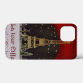iPhone-kerst in Parijs Case-Mate iPhone Case (Achterkant (horizontaal))
