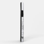 Iphone-lijst van architectuurdraad Case-Mate iPhone case (Achterkant/rechts)