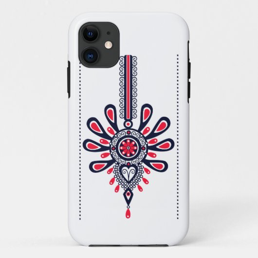 iphone met poolse structuur - parzenica Case-Mate iPhone case (Achterkant)