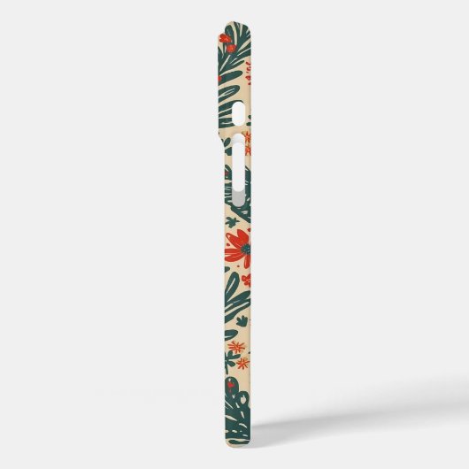 Iphone motif de Noël 16 coque (Verso / Gauche)